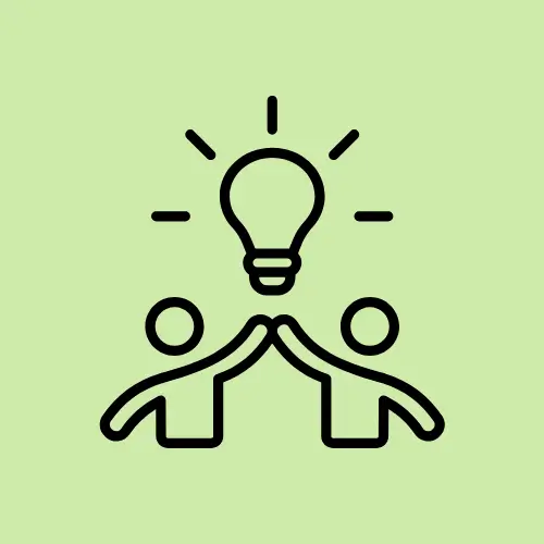 About 4 Innovation Icon New Green