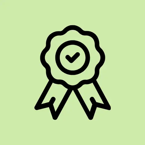 About 1 Quality Icon New Green