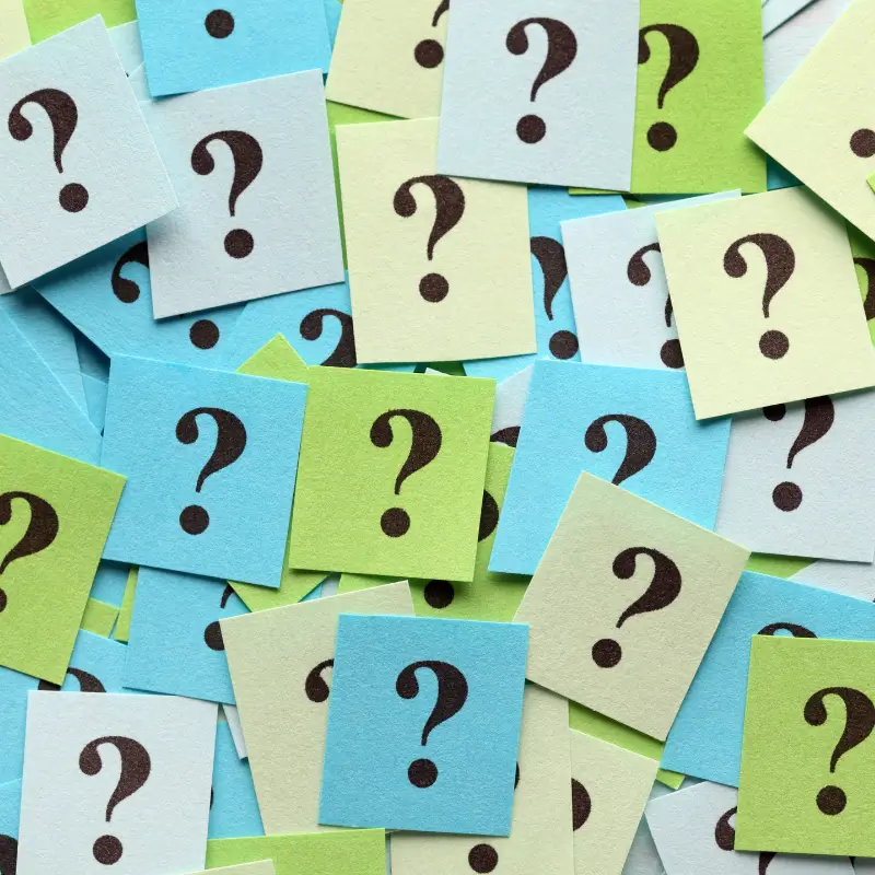 faq section contact page