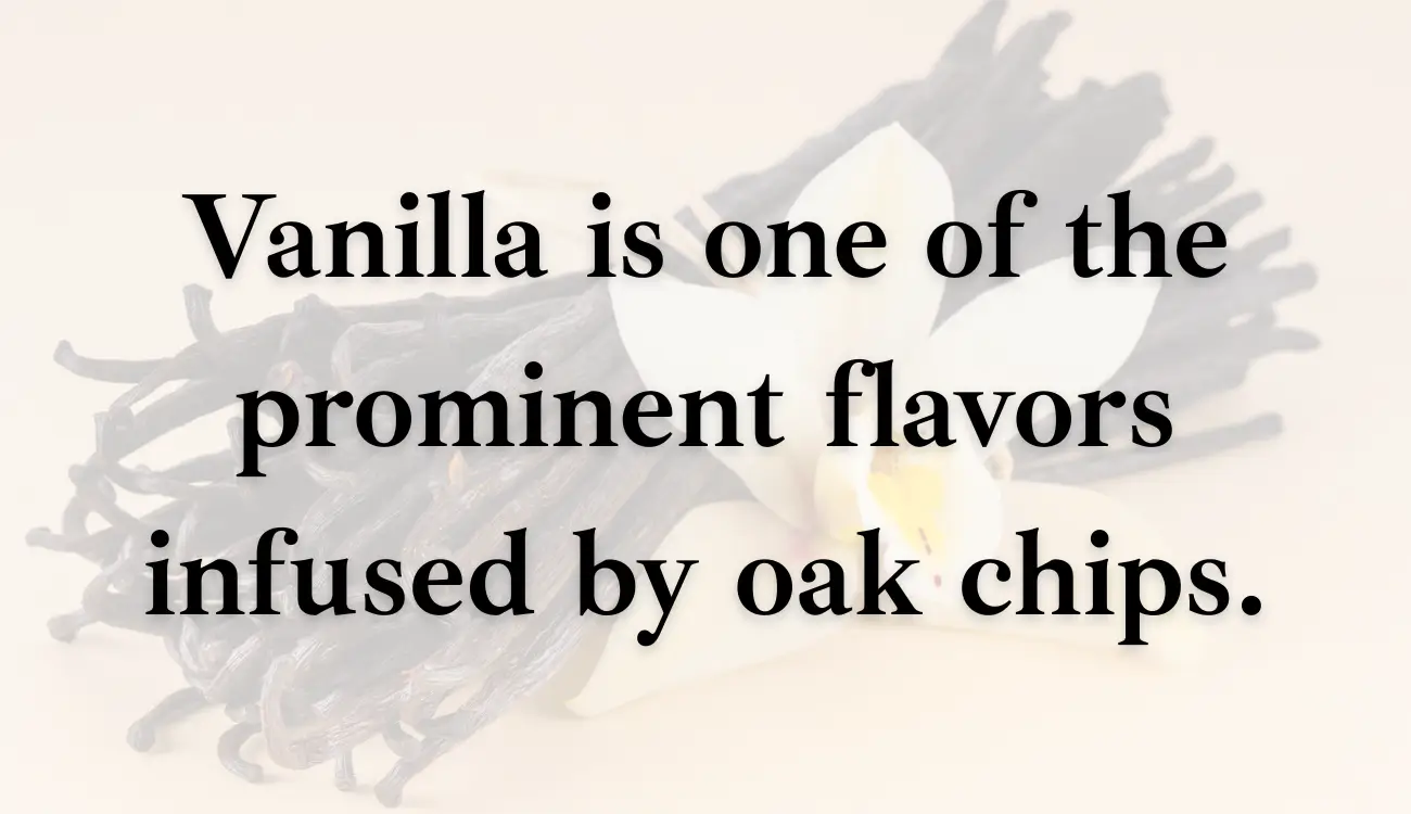Enhance Wine Flavor Profile Fact about vanilla and caramel being top rated flavors for flavoring wine.