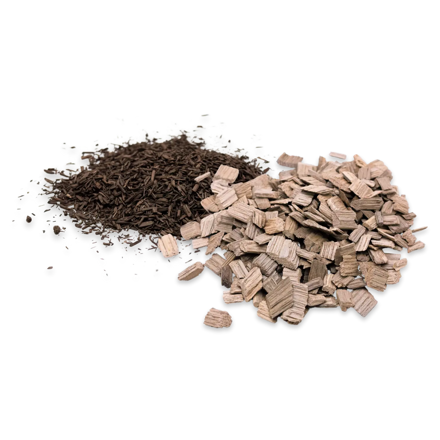 Home 2 Oak chips small grade heavy and large grade light