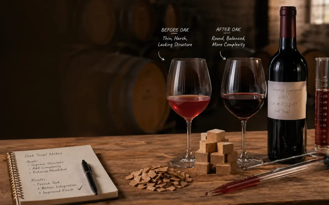 Wine Problem Solving: How to Fix Common Winemaking Problems With Oak 