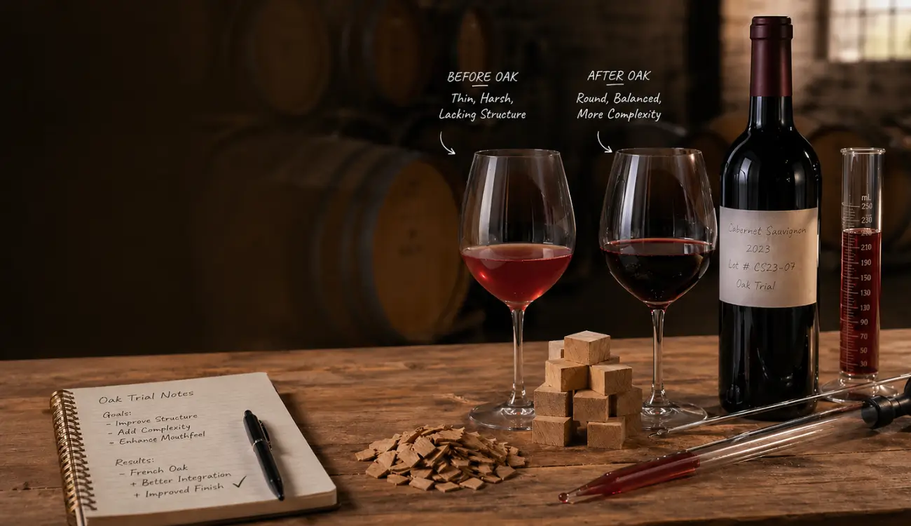 Wine Problem Solving: How to Fix Common Winemaking Problems With Oak 