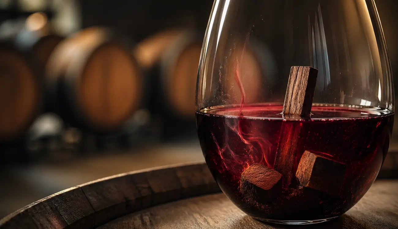 How Oak Compounds Enter Wine